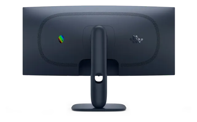 Alienware AW3425DWM 34" WQHD curvo, vista 3