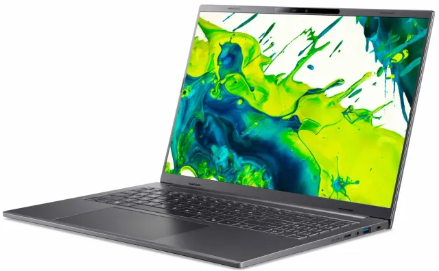 Acer Aspire 16 AI — Core Ultra 9, 32 GB, táctil, vista 3