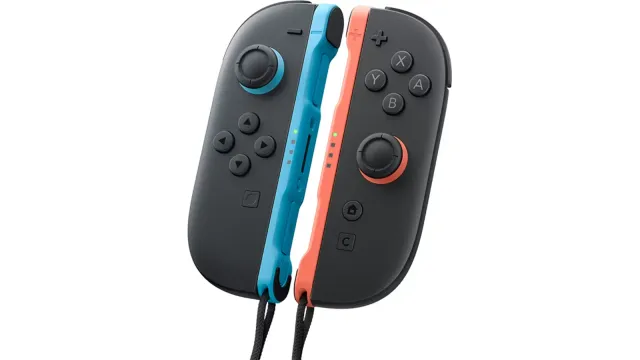 Joy-Con 2 (L)/(R) de Nintendo Switch 2 — Light Blue y Light Red, vista 3