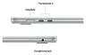 Ver vista 3 de Apple MacBook Air 15" M5 — 1 TB, Silver