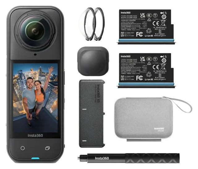 Insta360 X5 Essentials Bundle, vista 3