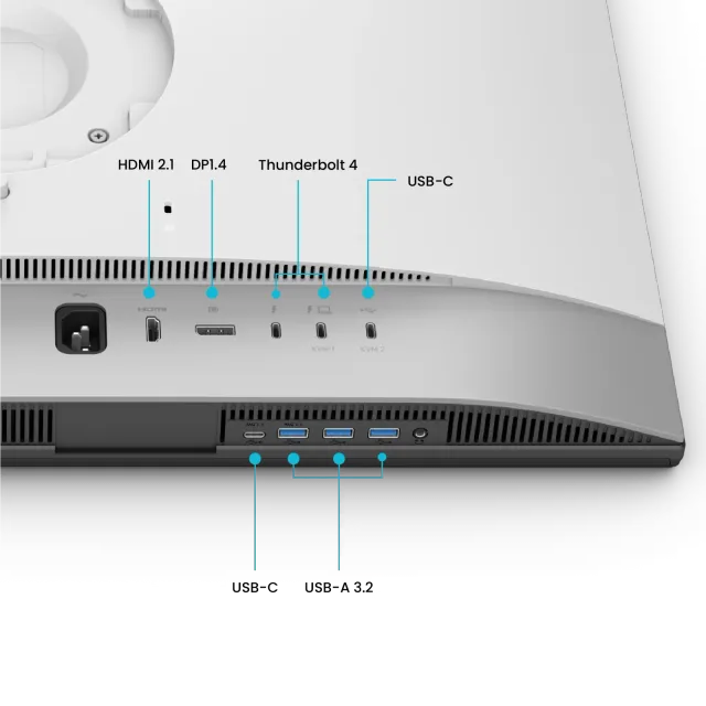 BenQ PD2730S 27" 5K Thunderbolt 4, vista 3