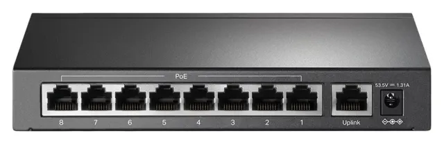 TP-Link Switch TL-SF1009P, vista 3
