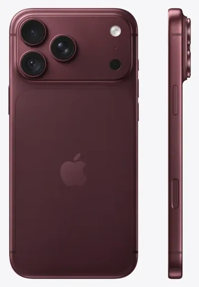 Apple iPhone 18 Pro Max 2 TB Burgundy (eSIM · A3473), vista 3