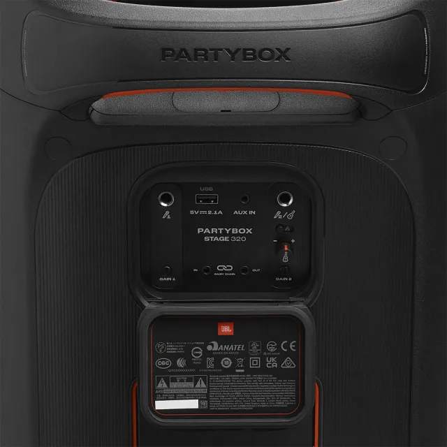JBL PartyBox Stage 320 Black, vista 4