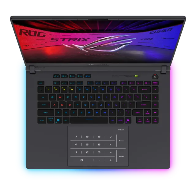 ASUS ROG Strix G16 — RTX 5070, Core i9, 32 GB, vista 4