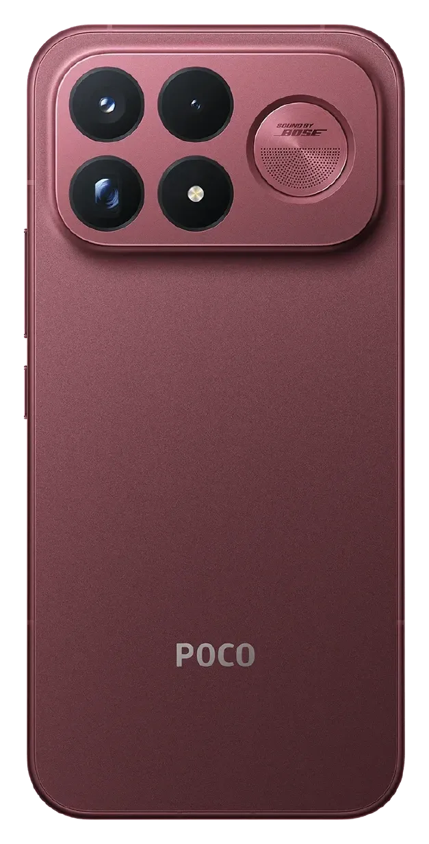 Xiaomi Poco F9 Ultra 5G 256 GB 12 GB RAM Dark Cherry, vista 4