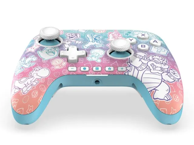Control con cable PowerA Advantage para Switch 2 — Mushroom Kingdom, vista 4