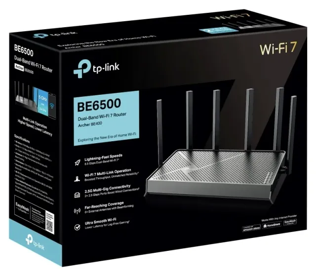 TP-Link Archer BE400, vista 4