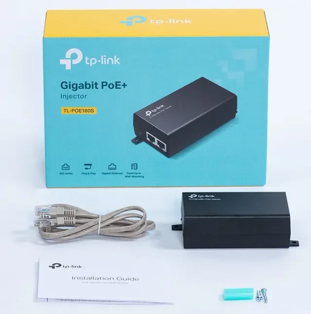 TP-Link Inyector TL-POE160S, vista 4