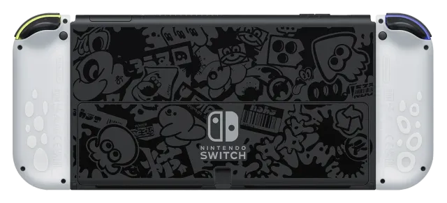 Nintendo Switch OLED 64 GB edición Splatoon 3 (HEG-S-KCAAA), vista 4