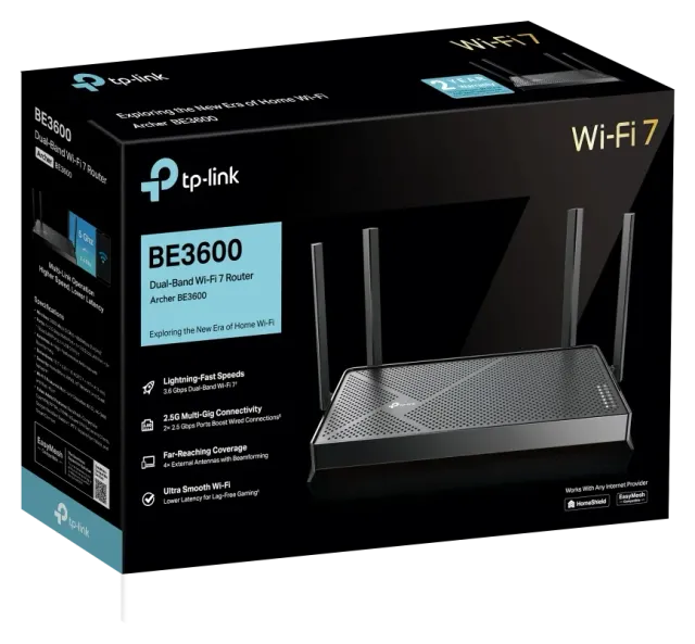 TP-Link Archer BE230, vista 4