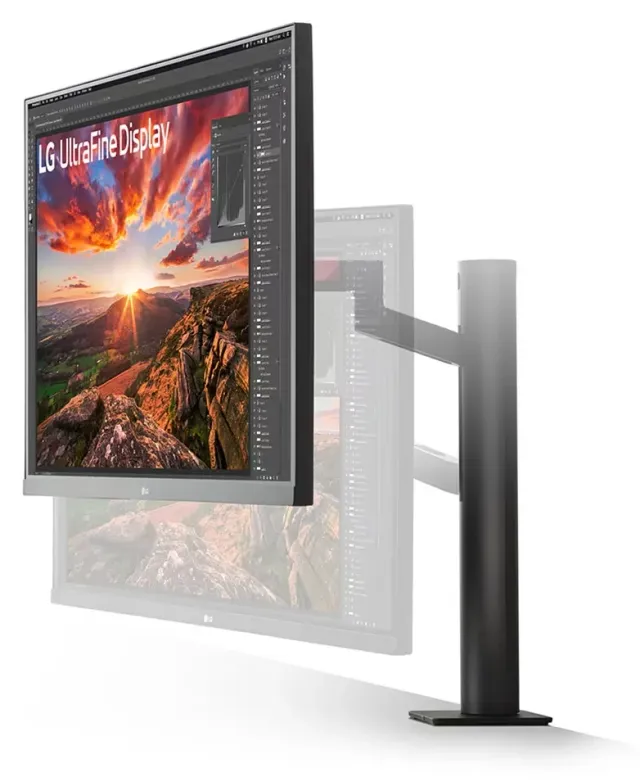 LG UltraFine 32UN880K 32" 4K, vista 4