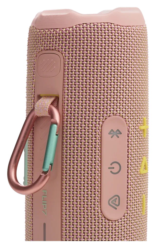 JBL Flip 7 Pink, vista 4