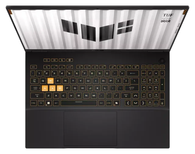 ASUS TUF Gaming F16 — RTX 5050, vista 4