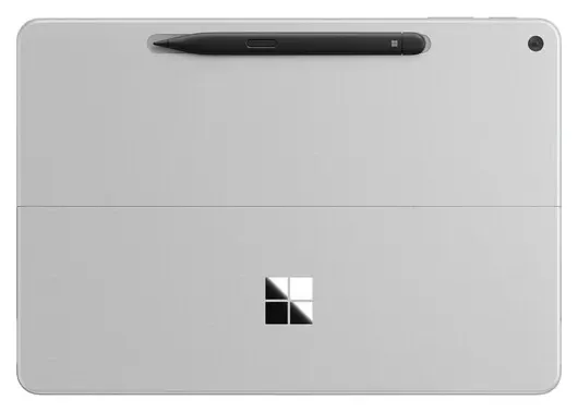 Microsoft Surface Pro 12" con teclado — Platinum, vista 4