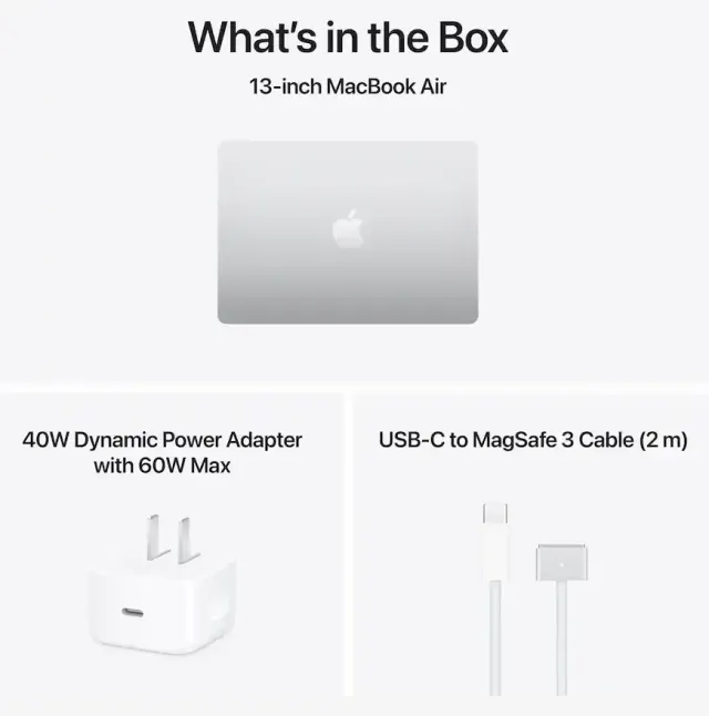 Apple MacBook Air 13" M5 — 1 TB, Silver, vista 4