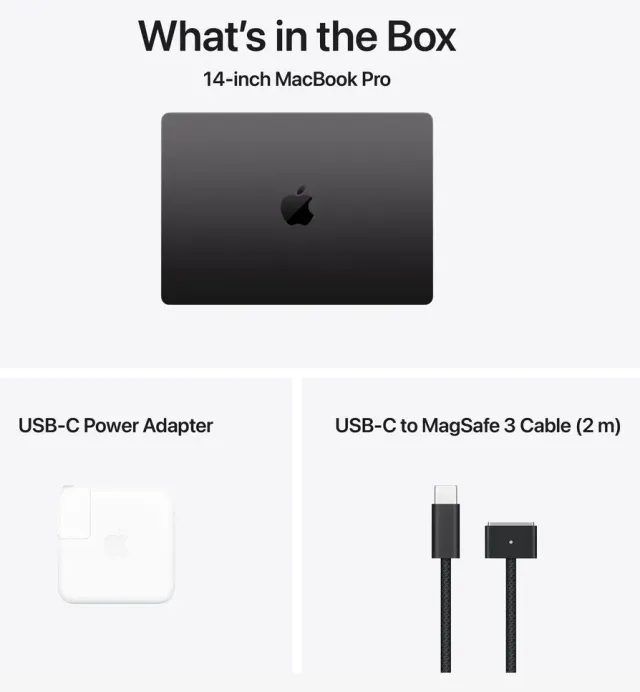 Apple MacBook Pro 14" M5 — 24 GB, 1 TB, Space Black, vista 4