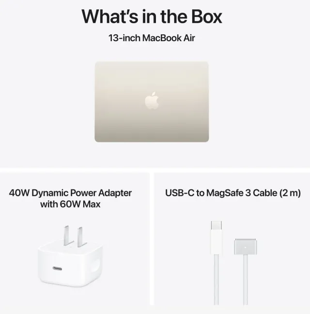 Apple MacBook Air 13" M5 — 512 GB, Starlight, vista 4