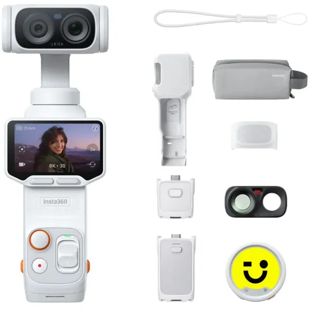 Insta360 Luna Ultra Creator Bundle Blanco, vista 4