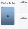 Ver vista 4 de Apple iPad 11 (A16) Wi-Fi + Cellular — 128 GB, Blue