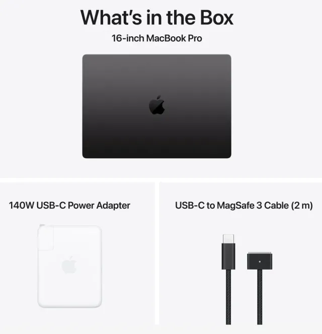 Apple MacBook Pro 16" M5 Pro 18 núcleos — 24 GB, 1 TB, Space Black, vista 4