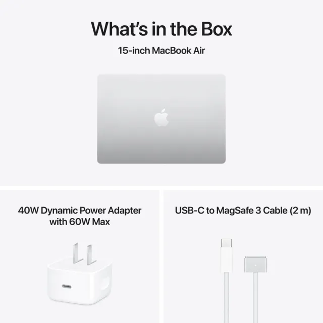 Apple MacBook Air 15" M5 — 24 GB, 1 TB, Silver, vista 4