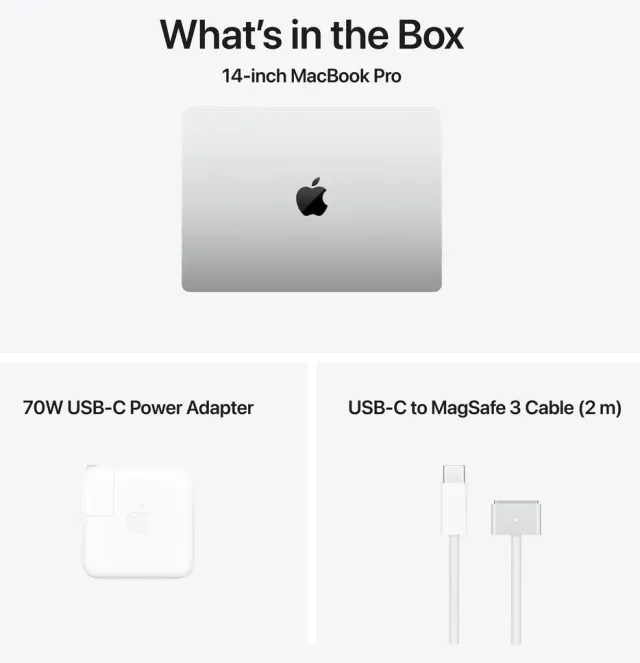 Apple MacBook Pro 14" M5 Max — 36 GB, 2 TB, Silver, vista 4