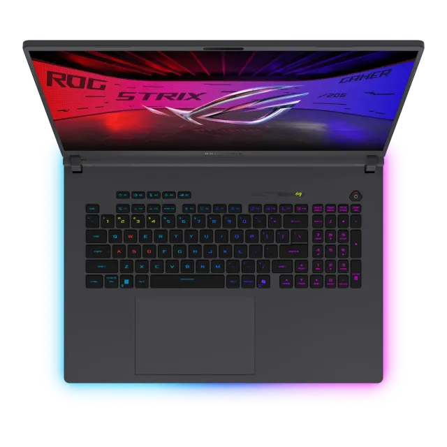 ASUS ROG Strix G18 — RTX 5080, 240 Hz, vista 4
