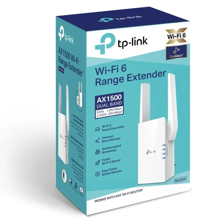 TP-Link RE505X, vista 4