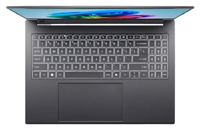 Acer Aspire 16 AI — Core Ultra 9, 32 GB, táctil, vista 4