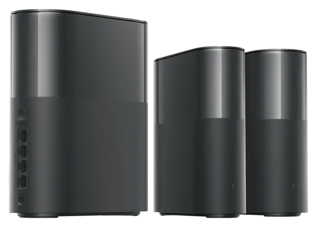 Xiaomi Mesh System BE3600 Pro — 3 unidades, vista 5