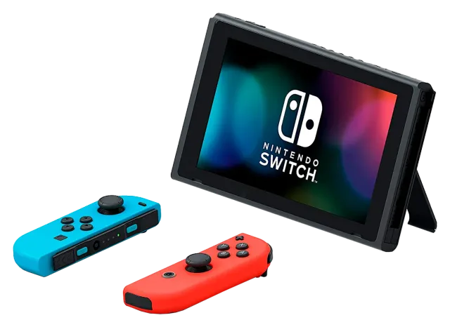 Nintendo Switch 32 GB neón (HAD-S-KABAH), vista 5