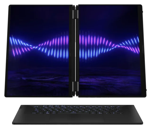 ASUS ROG Zephyrus Duo — doble OLED de 16", RTX 5090, vista 5