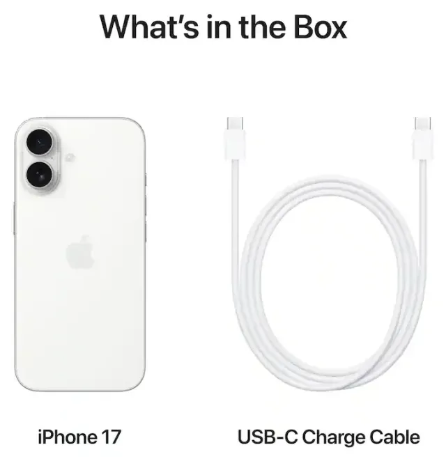 Apple iPhone 17 256 GB White (Dual SIM · A3520), vista 5