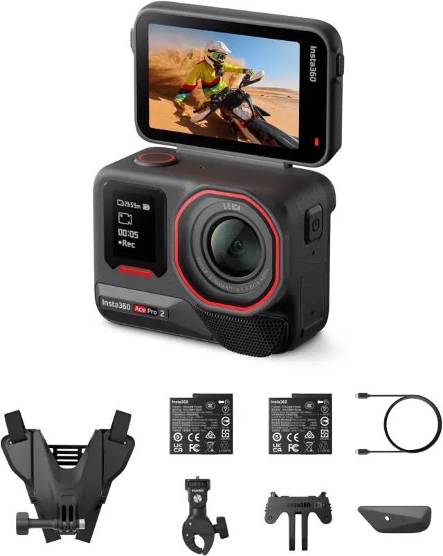 Insta360 Ace Pro 2 Motorcycle Bundle, vista 5