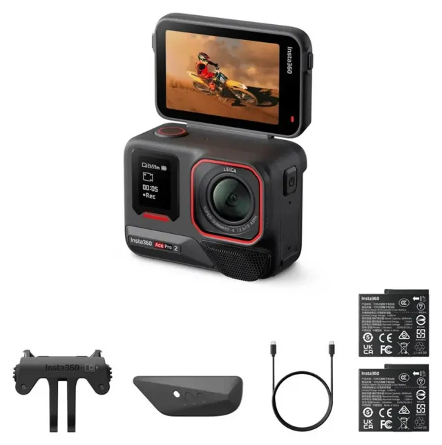 Insta360 Ace Pro 2 Dual Battery Bundle, vista 5
