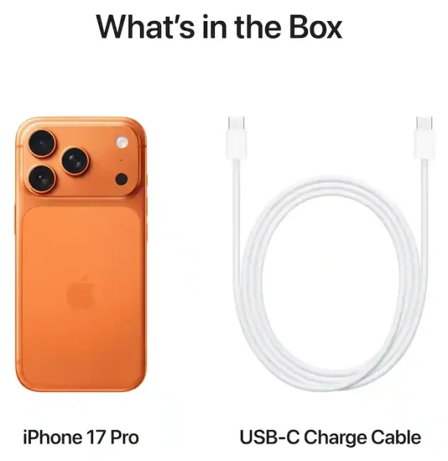 Apple iPhone 17 Pro 256 GB Cosmic Orange (eSIM · A3256), vista 5