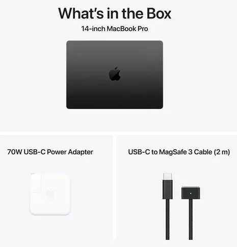 Apple MacBook Pro 14" M5 Pro 18 núcleos — 2 TB, Space Black, vista 5