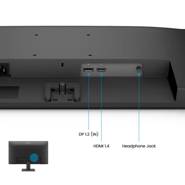 BenQ GW2791 27" FHD 100 Hz, vista 5