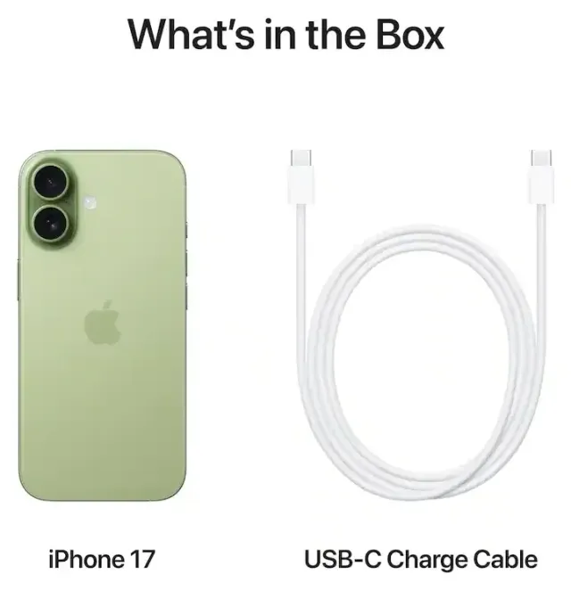 Apple iPhone 17 256 GB Sage (eSIM · A3519), vista 5
