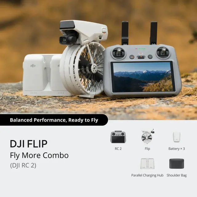 DJI Flip Fly More Combo, vista 5