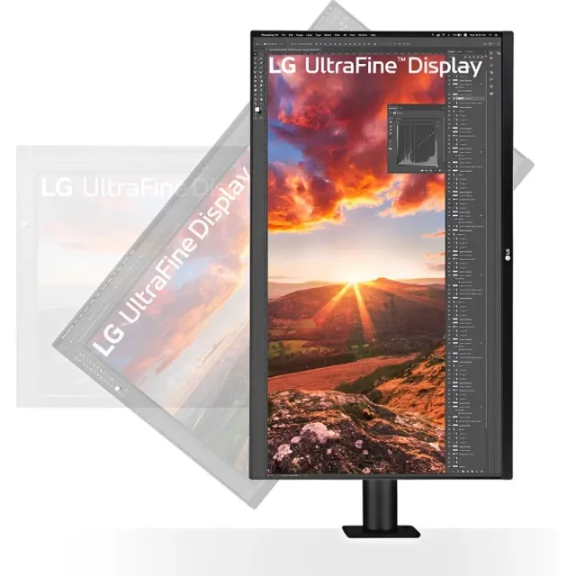 LG UltraFine 32UN880K 32" 4K, vista 5