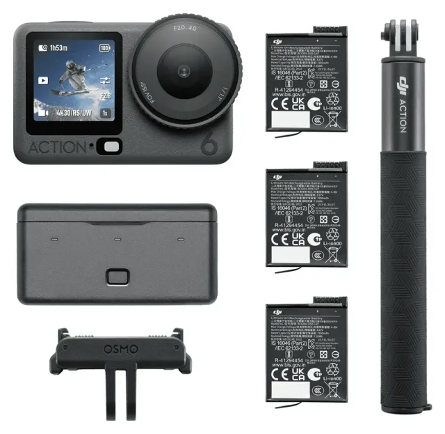 DJI Osmo Action 6 Adventure Combo, vista 5