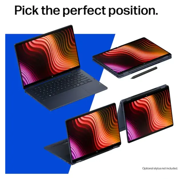 HP OmniBook X Flip 14" Ultra 7, vista 5