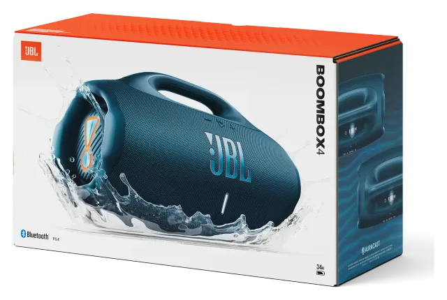 JBL Boombox 4 Blue, vista 5