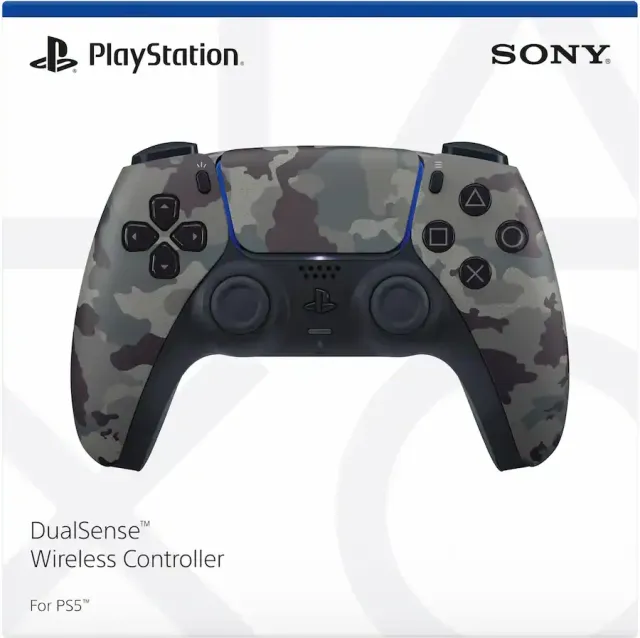 Control DualSense — Gray Camouflage, vista 5