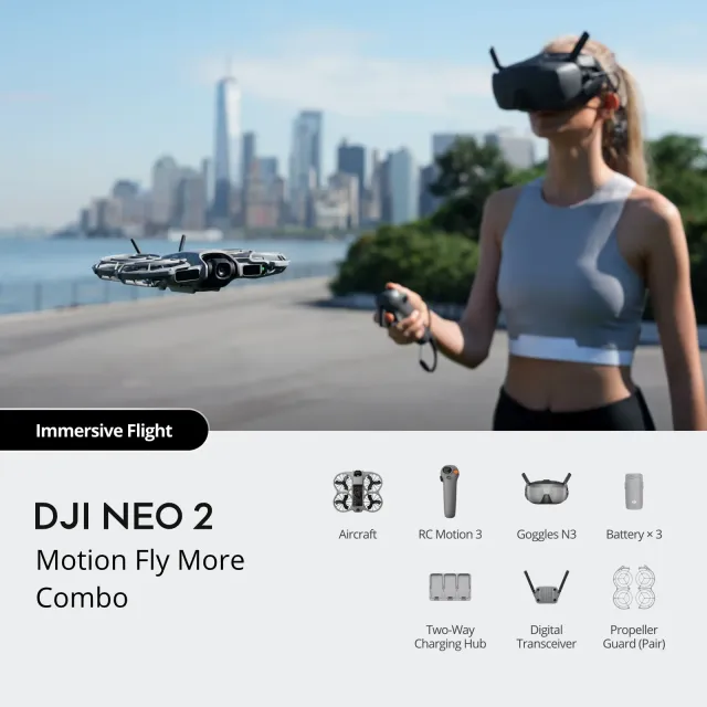 DJI Neo 2 Motion Fly More Combo, vista 5