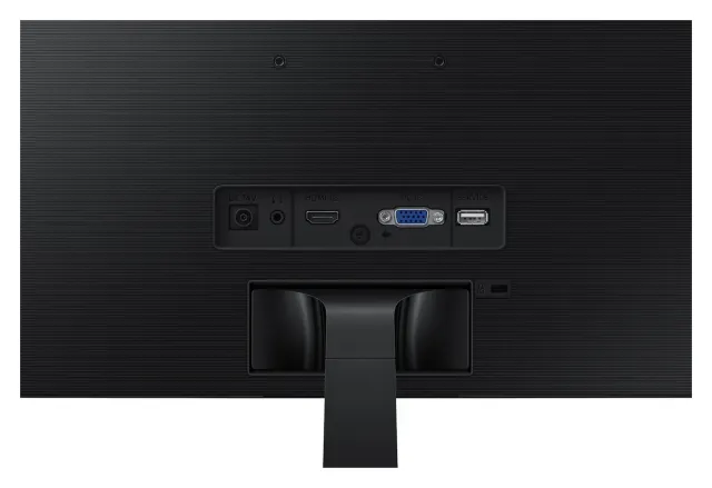Samsung LS24D366GA 24" curvo, vista 5