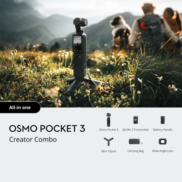 DJI Osmo Pocket 3 Creator Combo, vista 5